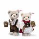 006647 Hansel and Gretel Teddy Bears Steiff Limited Edition Mohair Bears
