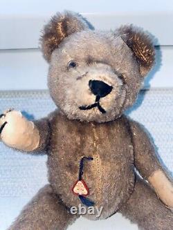 10 Vintage Clemens Teddy Bear Mohair Jointed Teddy Bear Germany c1950's 1960s