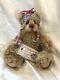 11 Brandie Artist Teddy Bear Curly Matted Mohair by Donna Hager OOAK 2013
