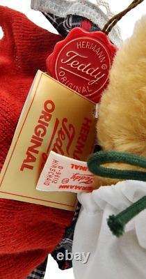 13 German Vintage Jointed Mohair Hermann Teddy Bear Original Girl Growler-Works