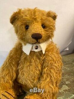 13 Mohair Bear artist signed BONNIE WINDELL WINDLEWOOD Jointed TEDDY BEAR