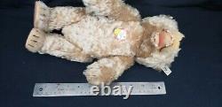 14 Steiff Teddy Baby Blonde 1929 Limited Mohair Teddy Bear Tag and label intact