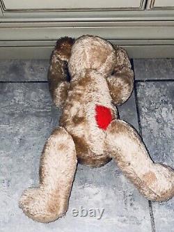 15 Antique Mohair Teddy Bear With Movable Arms & Feet Vintage Teddy Buttons