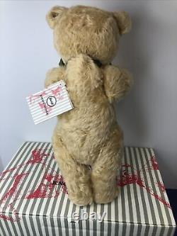 15 Steiff UK Exclusive Teddy Bear LT Ed. 2000 Growler Wavy Mohair Golden MIB #O