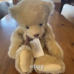 18 Mohair Artist Bear MARY ANN WILLS Handmade Teddy Bears with Expression Cream