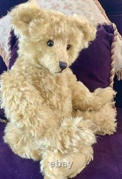 18 Mohair Artist Teddy Bear'Arthur' by Kathleen Wallace of Stier Bears OOAK