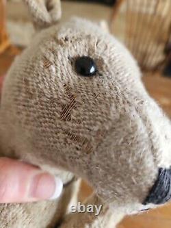 1909 Steiff Teddy Bear Co. Mohair 19 Kangaroo Fully Jointed