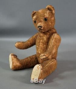 1920' Antique Steiff Brown Mohair Teddy Bear Plush Toy Growler Button Eyes 10'