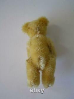 1950 Steiff Golden Mohair Original Teddy Bear Miniature jointed Chest TAG