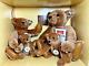 1984 Steiff Margaret Strong Cinnamon Teddy Bear Set