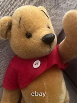 1992 Mohair 11 WINNIE the'POOH-Who II' Dorothy DePaulo jointed TEDDY BEAR