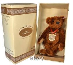 1994 Steiff Louis Teddy Bear 44 Special US Limited Edition Mohair Original Box