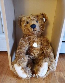 1997 Steiff Bear 1905 Replica Red Brown 20 Mohair Teddy Bear Dick Frantz 404306