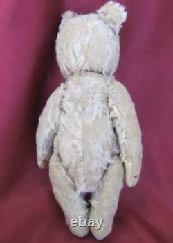 19C. ANTIQUE KIDS CHILDRENS TOY MOHAIR TEDDY BEAR withGLASS EYES