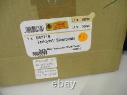 2004 Steiff Swarovski DANIEL Teddy Bear #667718 Limited Edition New in Box 05290