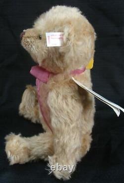 2015 STEIFF HUMMING ALONG LE 288/1500 JOINTED TEDDY BEAR WithPARROT 682865 WithTAGS