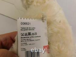 2019 STEIFF MARGARETE MEMORIAL TEDDY BEAR WHITE MOHAIR 006821 29cm 11 #00364