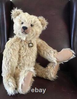 20 Artist Teddy Bear'beckett' By Kathleen Wallace Stier Bears Signed All Tags