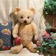 21 Antique 1940s Merrythought Teddy Bear, Gold Mohair And Foot Label