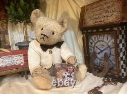 21 Ooak Teddy Bear Monroe1914 Series Prototype Deb Beardsley/beardsley Bears