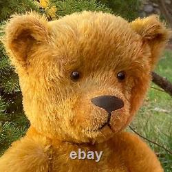 22 Early American Antique Ideal Teddy Bear Gorgeous Full Mohair, Outstanding