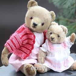 2 x Antique Teddy Bear 1920