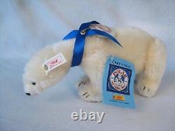 7 Steiff Teddy Bear 1998 Mohair Polar The Titanic Bear 1101/5000 NEW