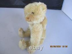 8 Antique Adorable White Mohair Steiff Teddy Bear