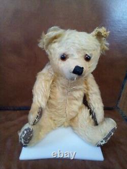 ANTIQUE 1920s EARLY FARNELL Edward Bear TEDDY BEAR WITH HONEYCOMB GOLD MOHAIR