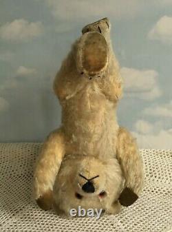 ANTIQUE CHILTERN RARE TING A LING TINGALING JOINTED MOHAIR TEDDY BEAR c1930s