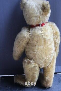 ANTIQUE STEIFF TEDDY BEAR 1920s WITH BUTTON LONG F CHARACTER HUMP BEAR