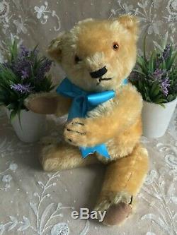 ANTIQUE VINTAGE CHAD VALLEY MAGNA SERIES JOINTED MOHAIR TEDDY BEAR 1930s 15