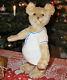 Adorable antique 15 German blond mohair teddy bear w. Growler Steiff