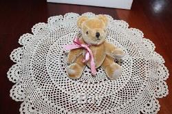 American Girl Doll Samantha RET PC Victorian Pram & Mohair Teddy Bear, NIB, RARE
