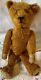 Antique 11 Fully Jointed German Mohair Teddy Bear With Glass Eyes