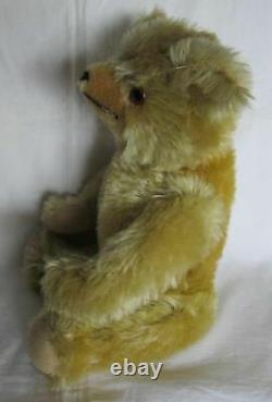Antique 16 inch Blond Mohair Teddy Bear