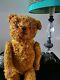 Antique 1930's/1940's Mohair Teddy Bear Straw Filled