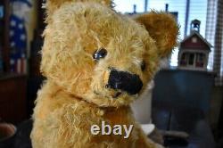 Antique 29 Chad Valley Large Mohair Teddy Bear