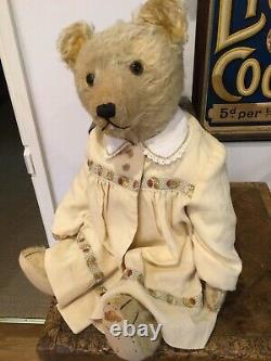 Antique Bing Teddybear 1920s. 24 Inches