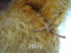 Antique Early 1900s Humpback Jointed Mohair Teddy Bear 18