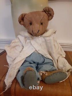 Antique Early Well Loved Teddy Bear 12