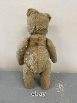 Antique German Steiff 13 Inch Mohair Teddy Bear Jointed Toy No Tag