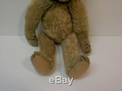 Antique Golden Mohair 12 Humpback Teddy Bear, Fully Jointed