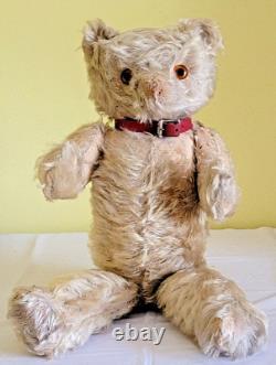 Antique Ivory Mohair 18 Teddy Bear