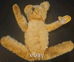 Antique Jointed Mohair Teddy Bear