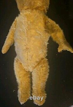 Antique Jointed Mohair Teddy Bear