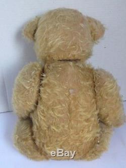 Antique Mohair Jointed Teddy Bear 22 French
