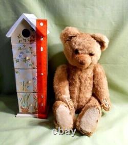 Antique Mohair Teddy Bear 15, Steiff or Dean