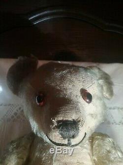 Antique Mohair Teddy Bear, 21 Primitive Looking