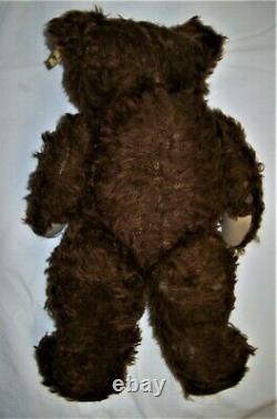Antique Mohair Teddy Bear Jointed 14